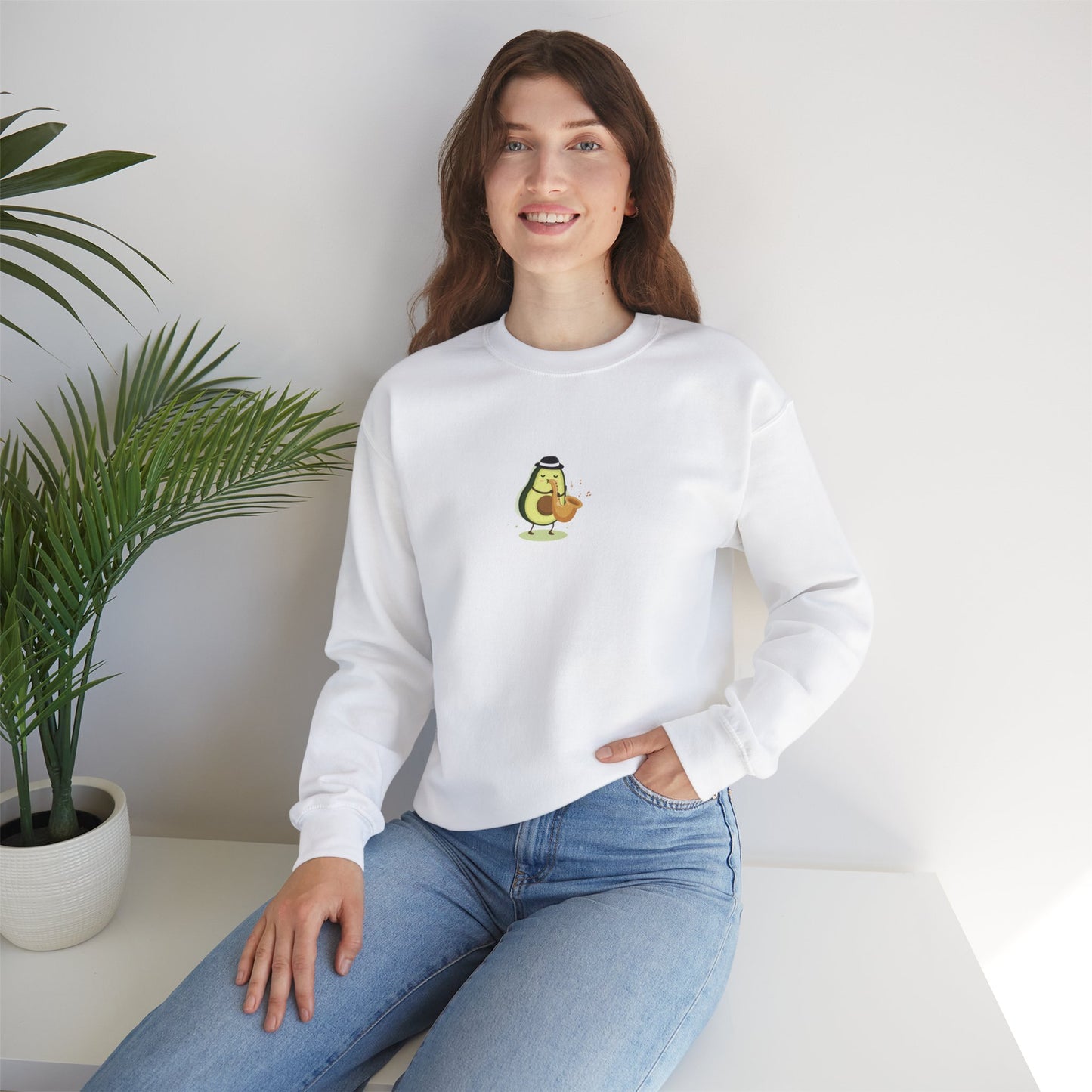 Avocado Saxophone - Sweatshirt