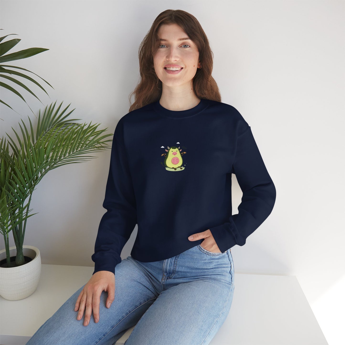 Avocado Cow - Sweatshirt