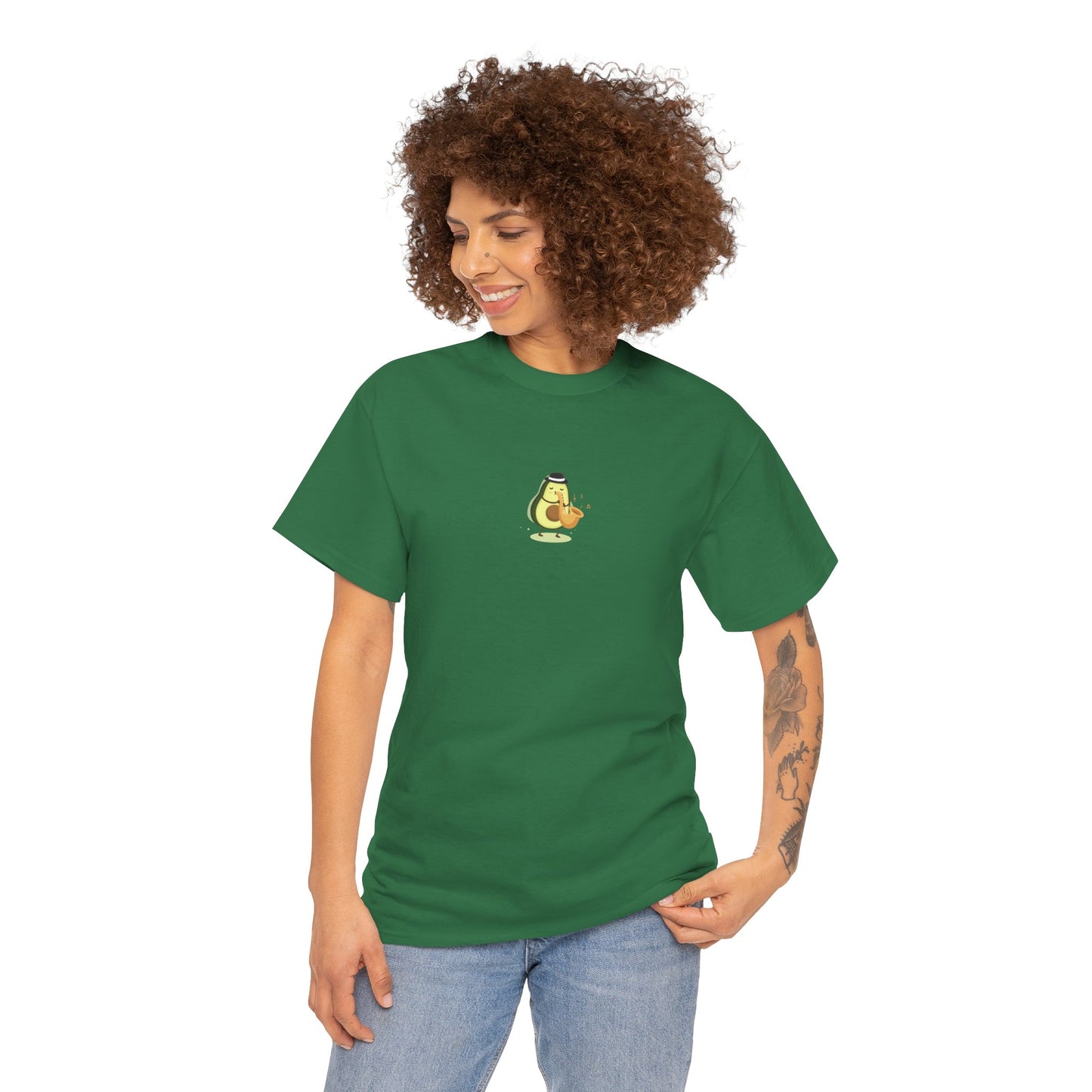 Avocado Saxophone - T-Shirt