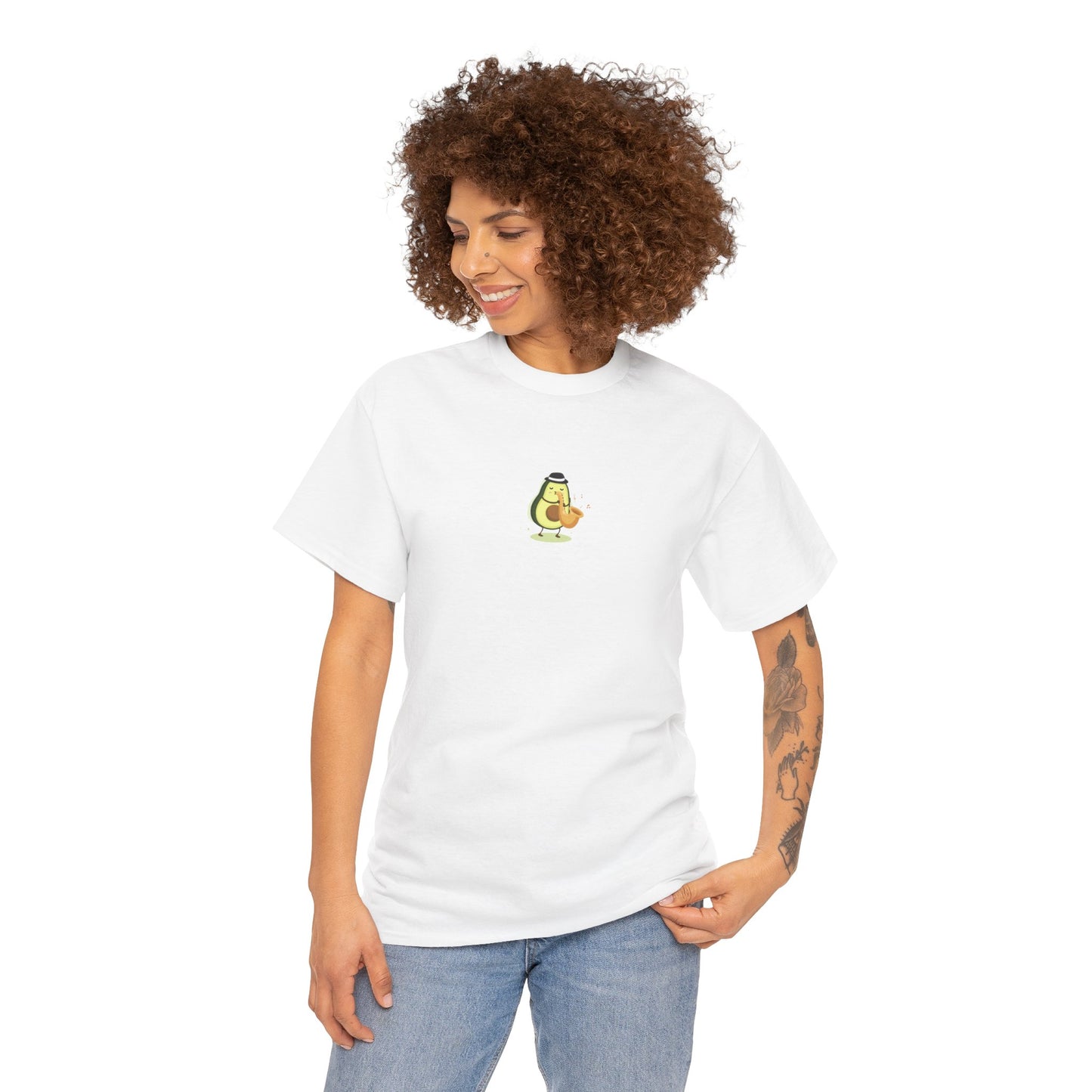 Avocado Saxophone - T-Shirt